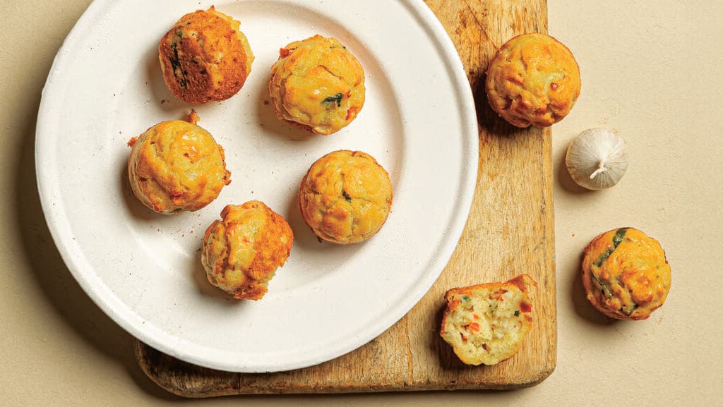 מאפינס בצל וירקות