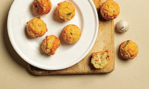 מאפינס בצל וירקות