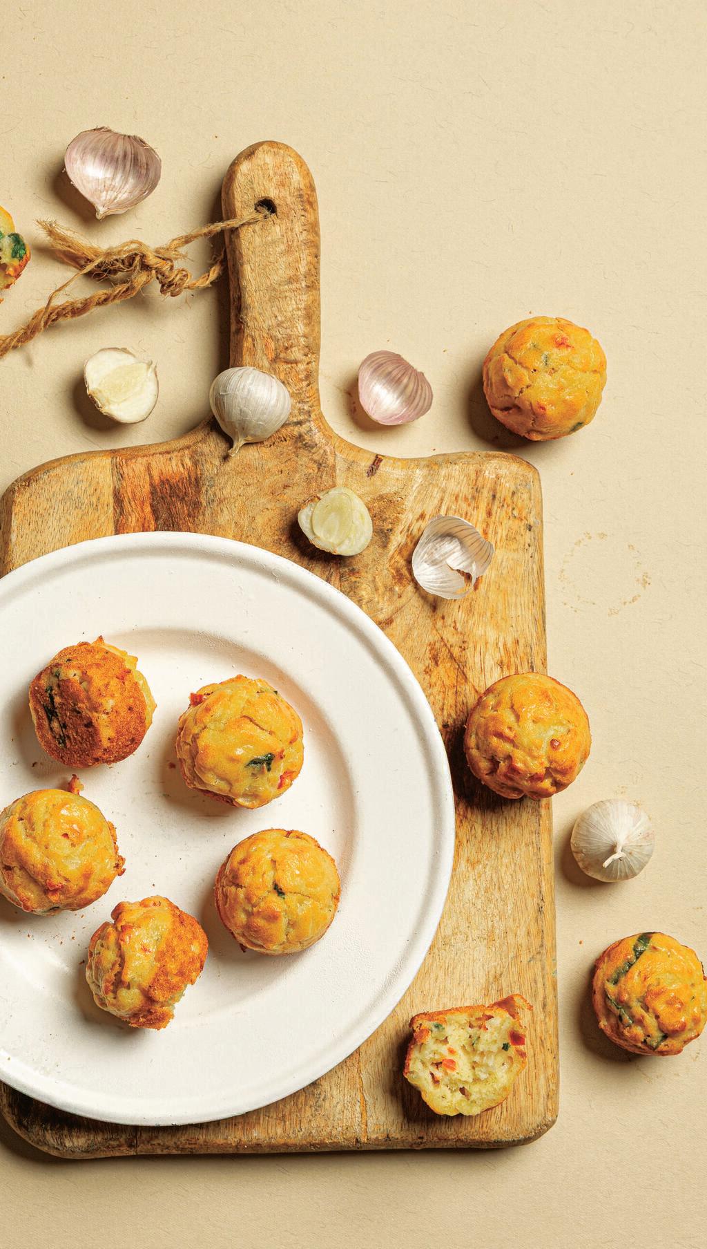 מאפינס בצל וירקות