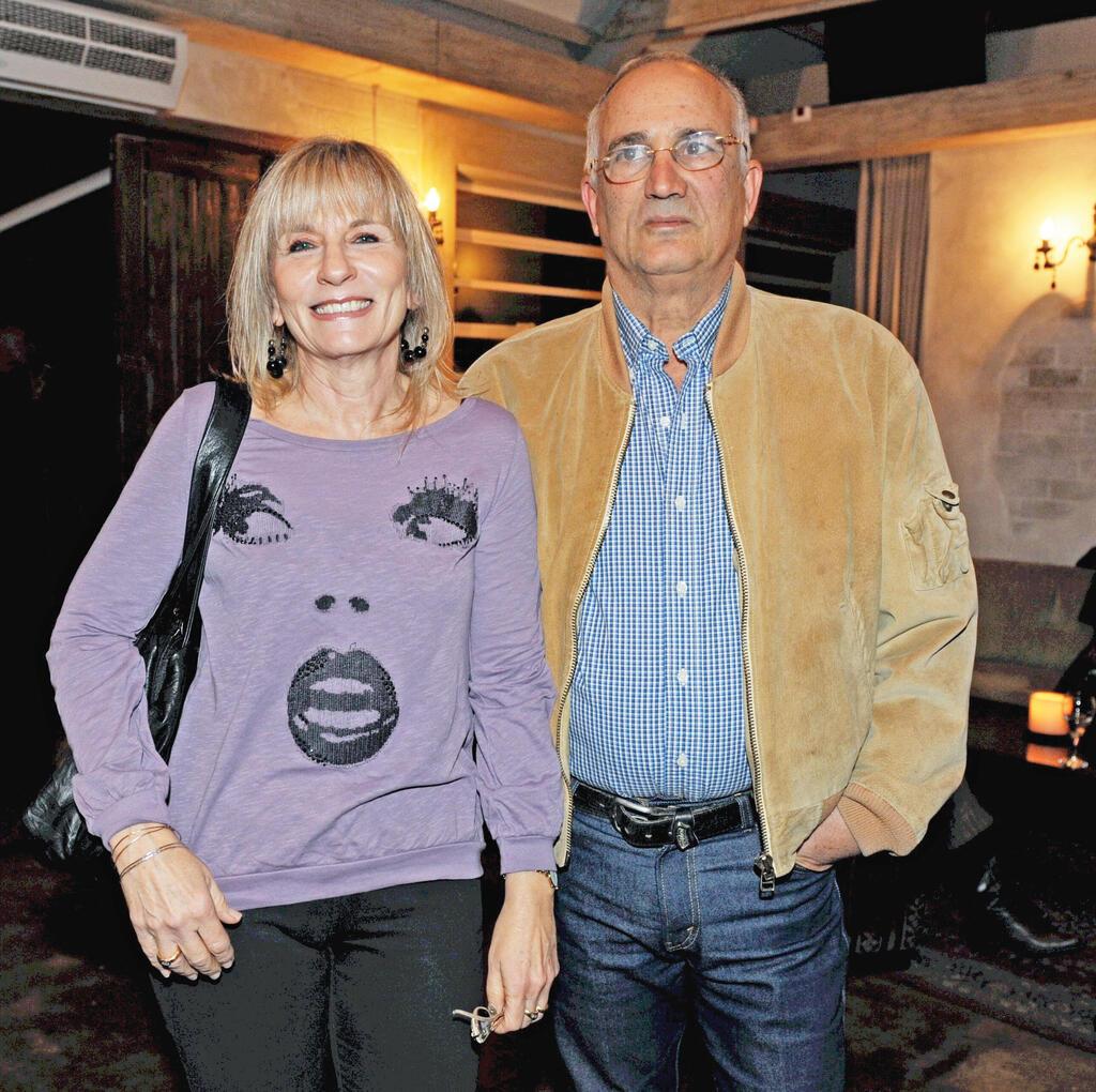 עם בן הזוג לשעבר, אלי טמיר (צילום: יובל חן) עם בן הזוג לשעבר, אלי טמיר