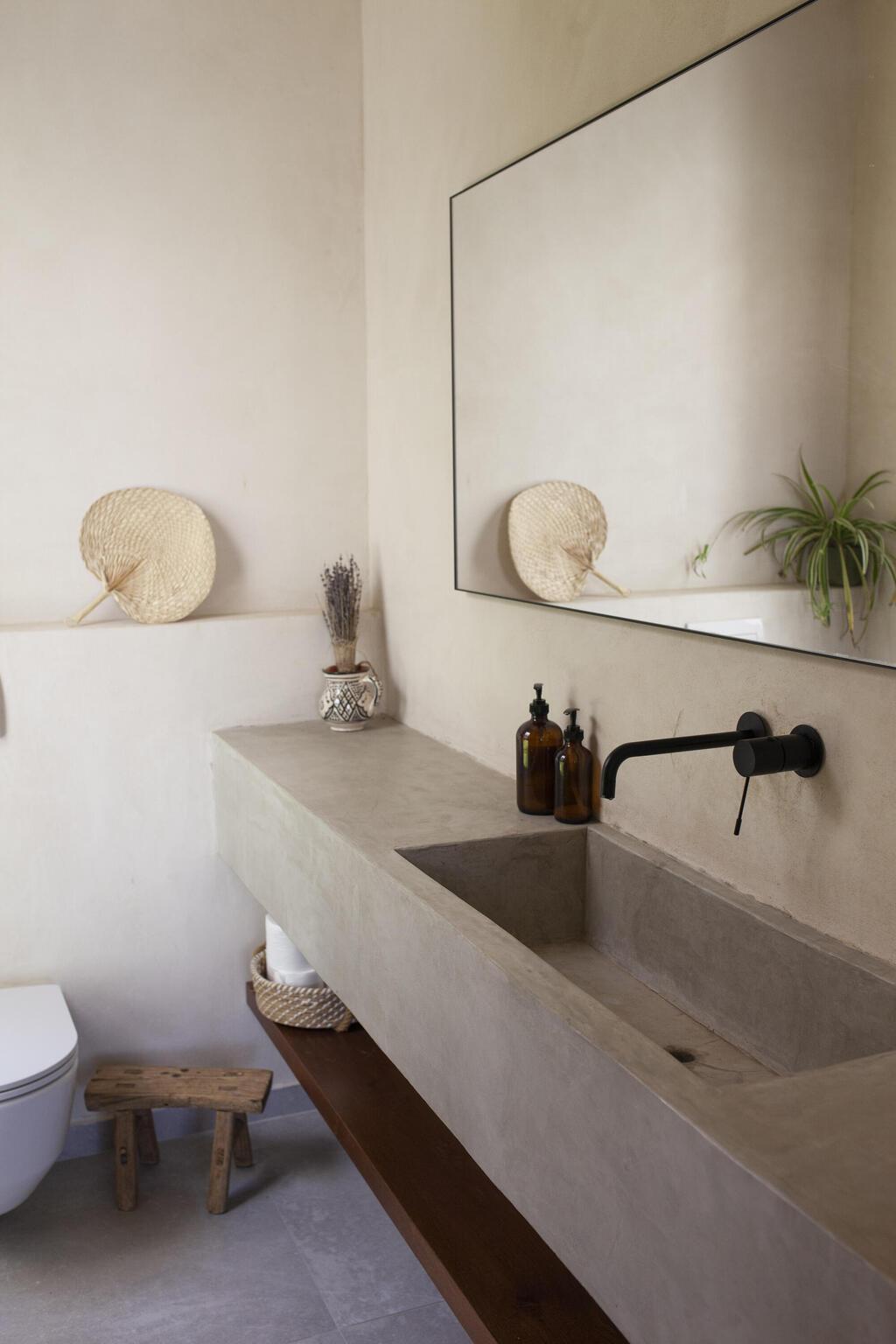 טיח מינרלי. בלק אדריכלות - דנה דוויק שדה