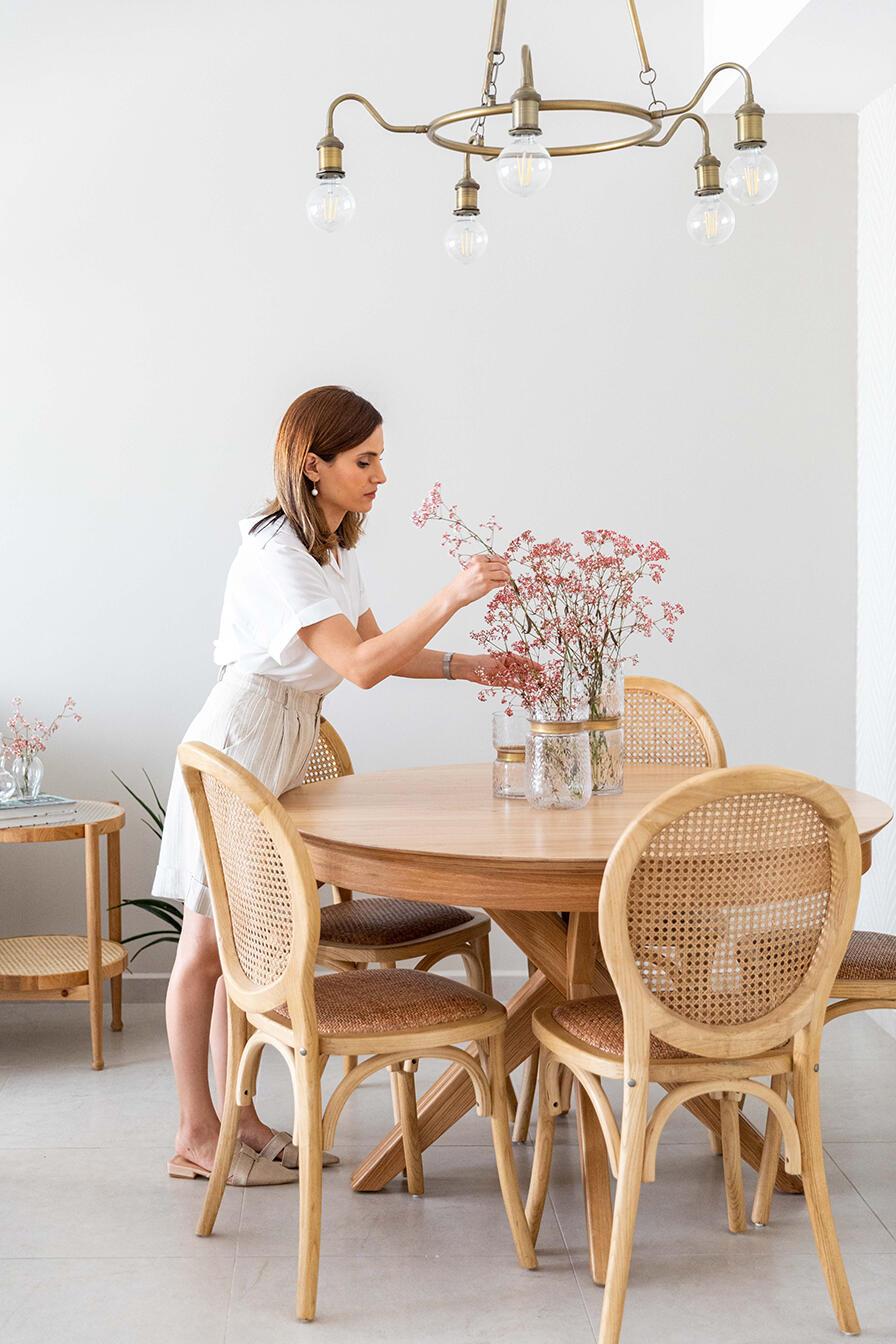 פינת אוכל, עיצוב פנים: רעות מנור