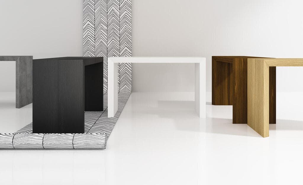 קונסולה שנפתחת ל-12 סועדים, זגה פינות אוכל