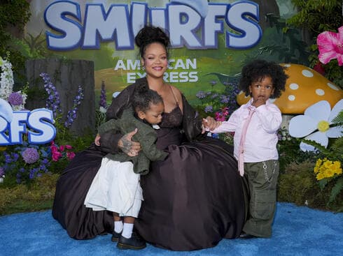 ריהאנה וילדיה בפרמיירה של הסרט "דרדסים", 2025 ריהאנה וילדיה בפרמיירה של הסרט "דרדסים", 2025