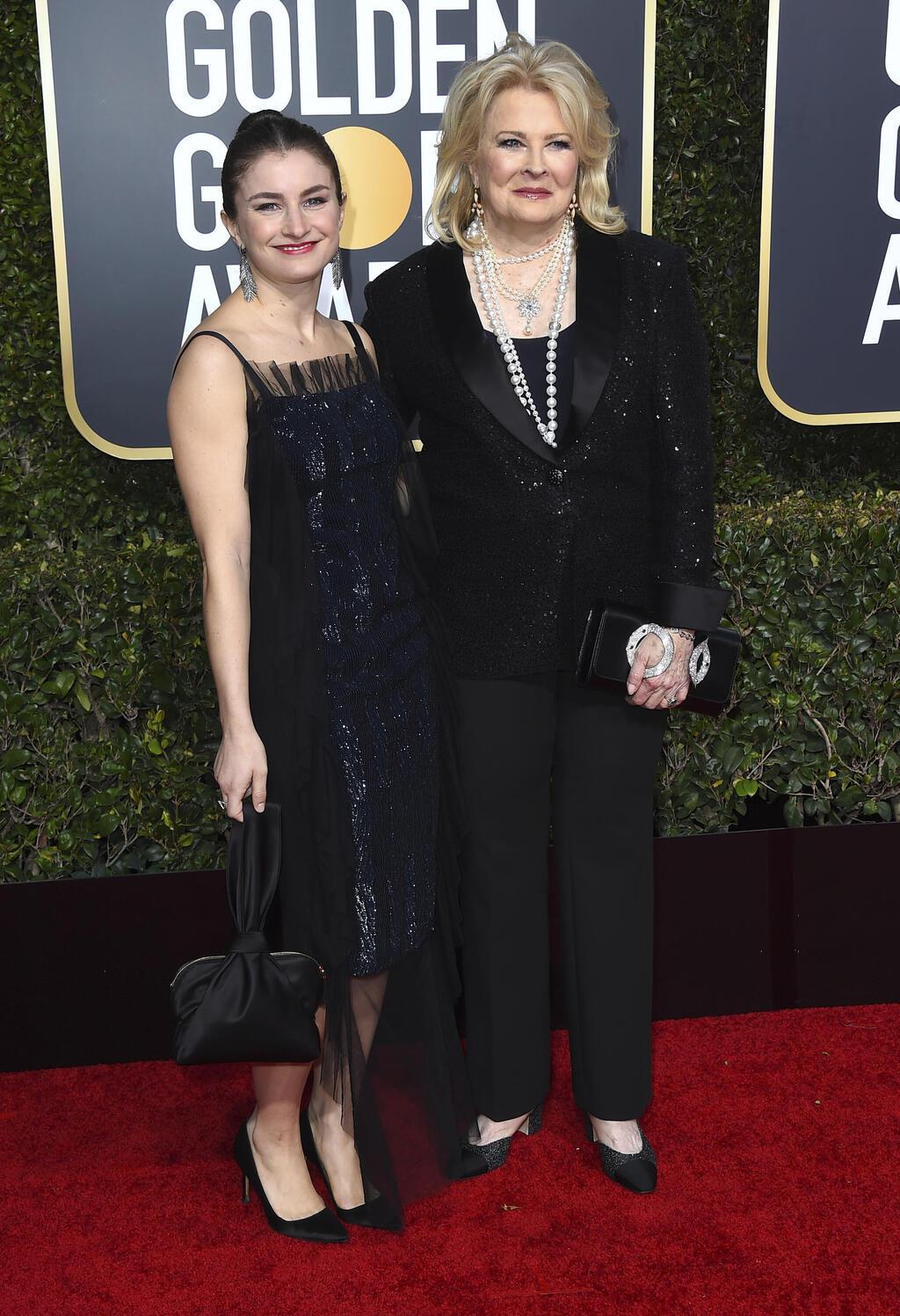 קלואי מאל וקנדיס ברגן בטקס גלובוס הזהב, 2019