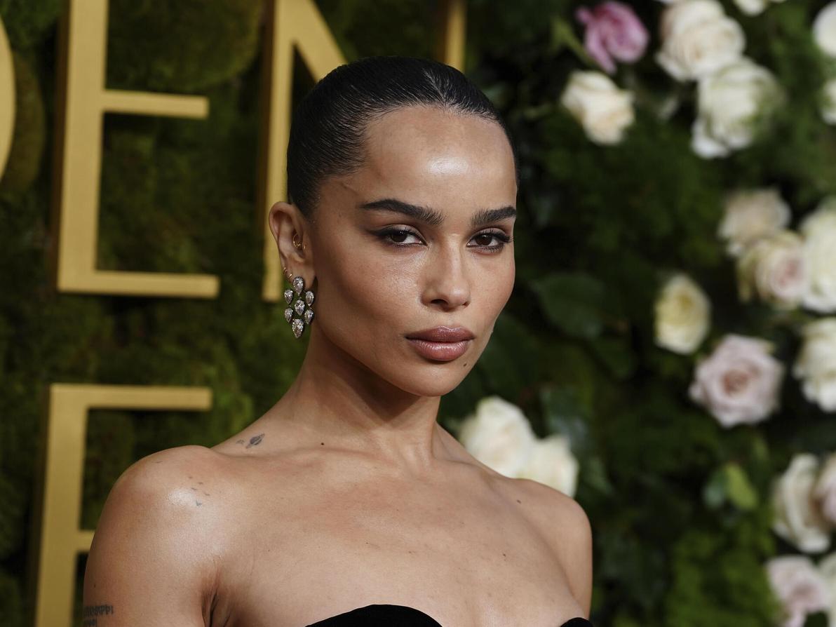 זואי קרביץ בטקס גלובוס הזהב, 2025