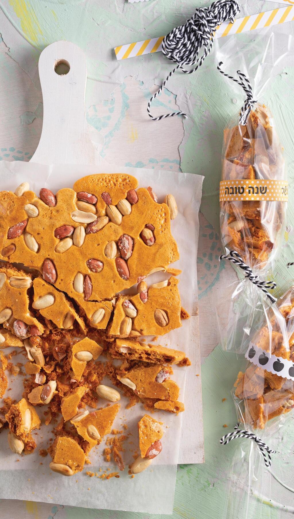 חטיף דבש ובוטנים - HONEYCOMB