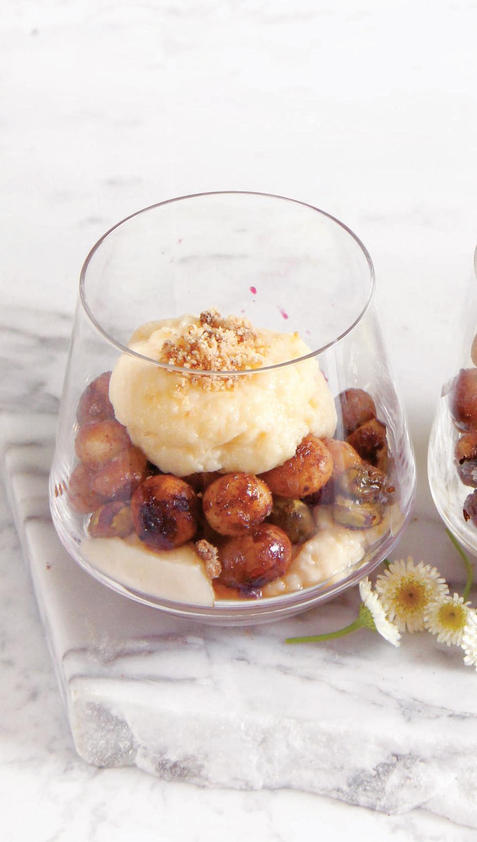 אגוזים ופיסטוקים בקרם דבש (צילום: מילי אליהו) אגוזים ופיסטוקים בקרם דבש