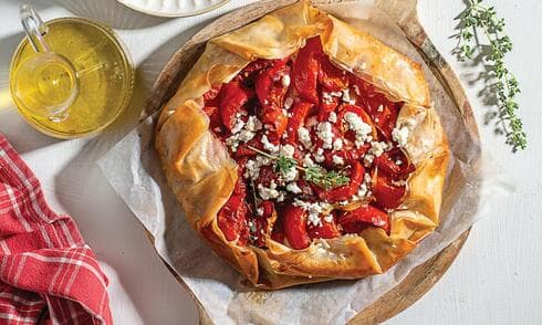 גאלט עגבניות אפויות וגבינת פטה