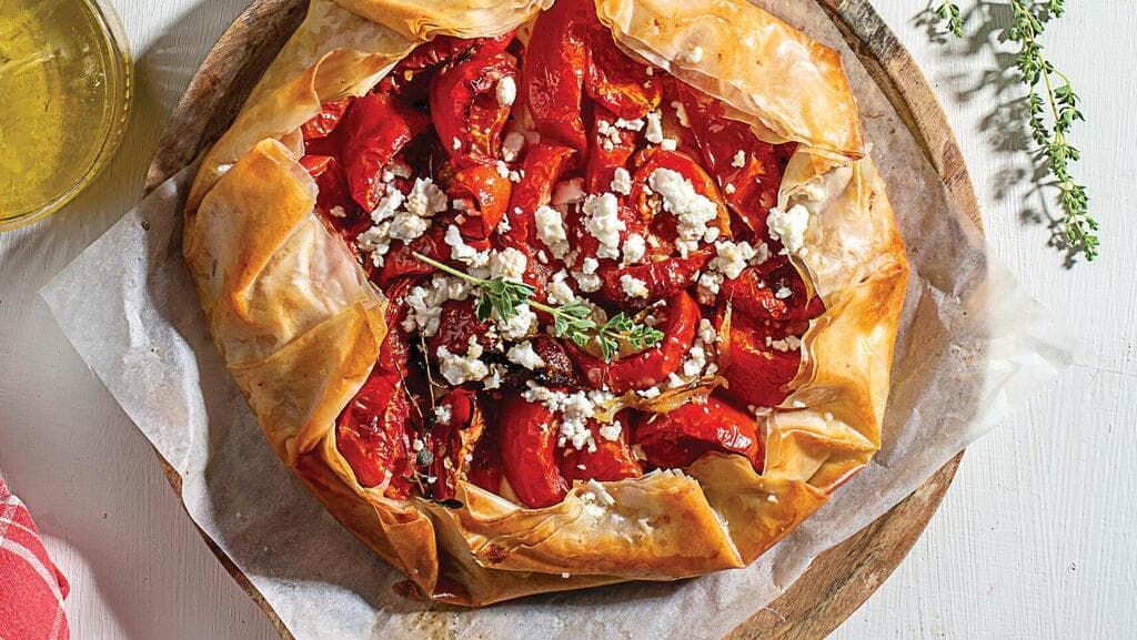 גאלט עגבניות אפויות וגבינת פטה