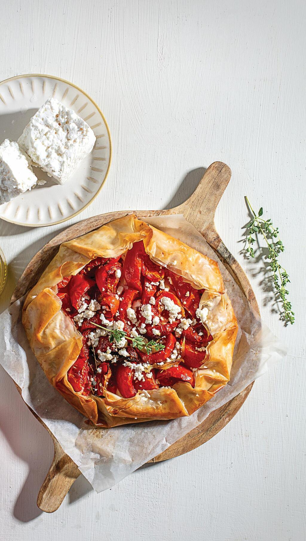 גאלט עגבניות אפויות וגבינת פטה