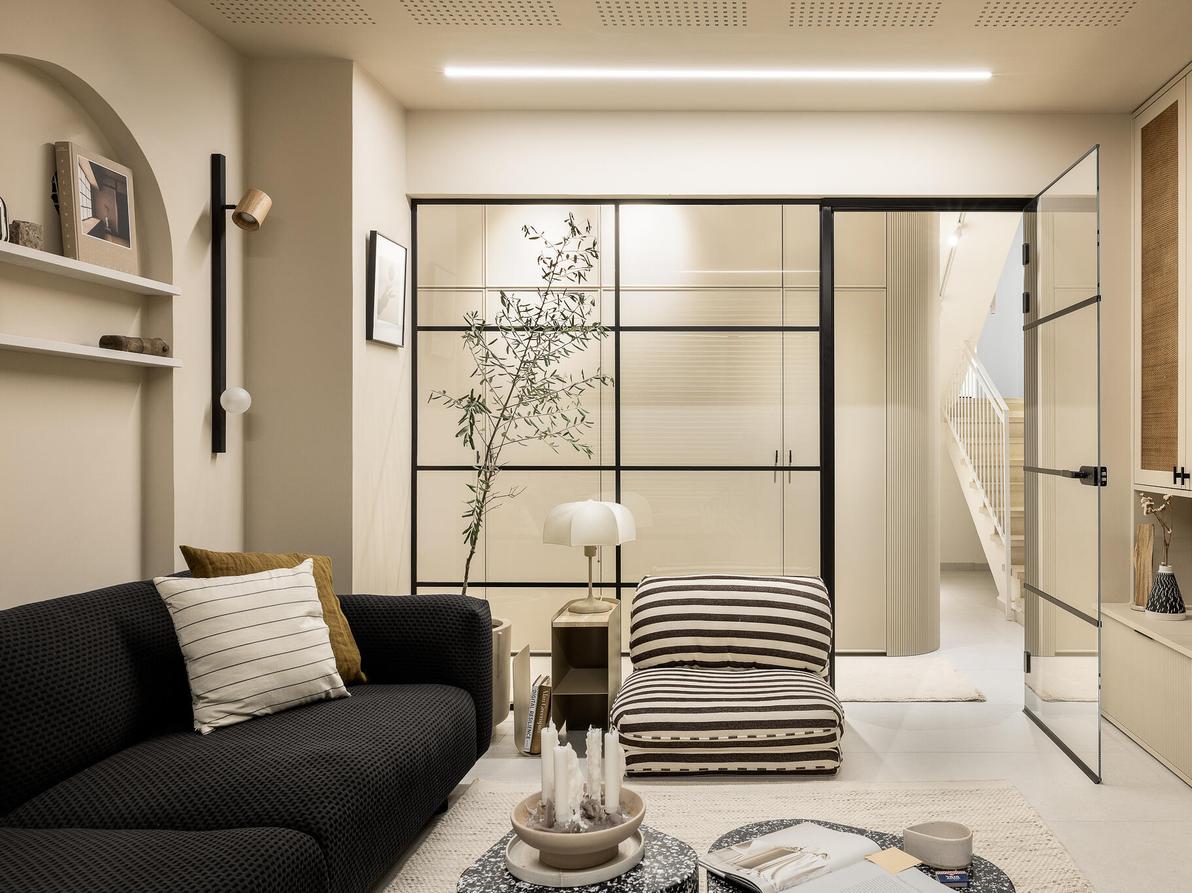 שיפוץ המרתף בבית בקריית טבעון, עיצוב: אורלי גונן שטיינגרט