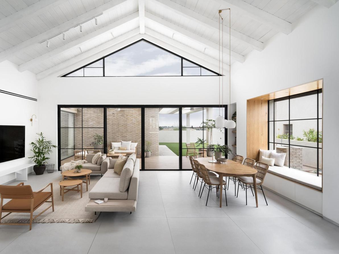 בית פרטי במושב אשבול ליד נתיבות. עיצוב: ליאת שעיה (צילום: קרין רבנה) בית פרטי במושב אשבול ליד נתיבות. עיצוב: ליאת שעיה