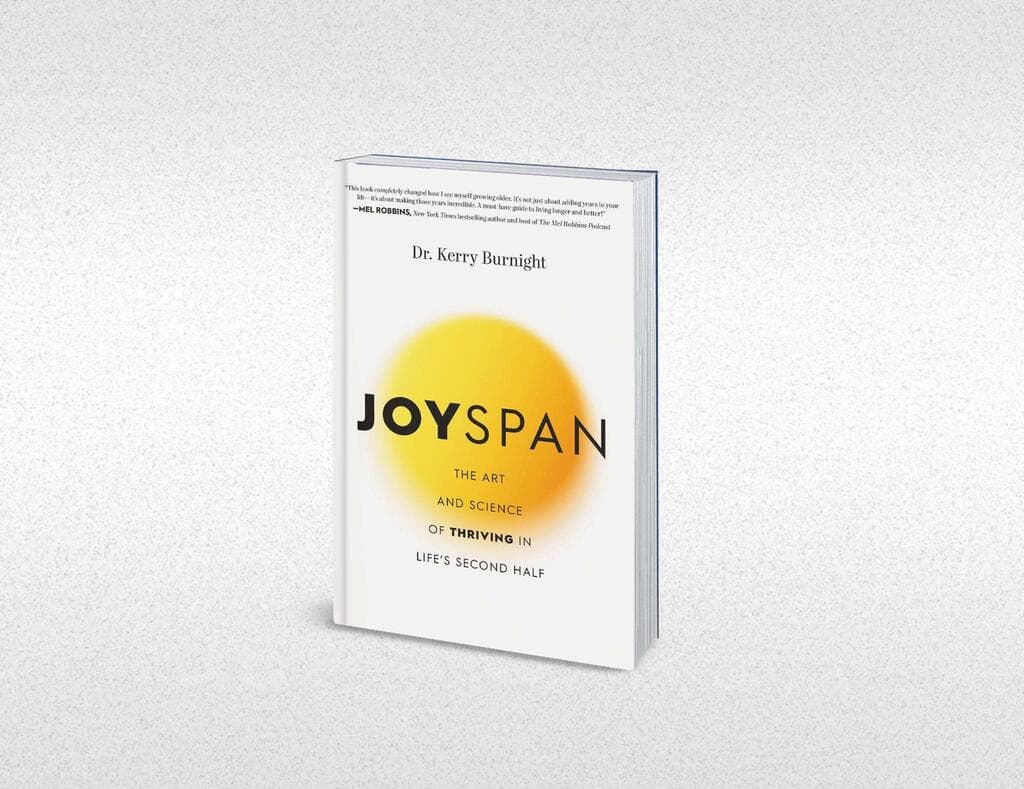 JOYSPAN, כריכת הספר. "להבין עד כמה יש לנו להציע בגיל מבוגר"