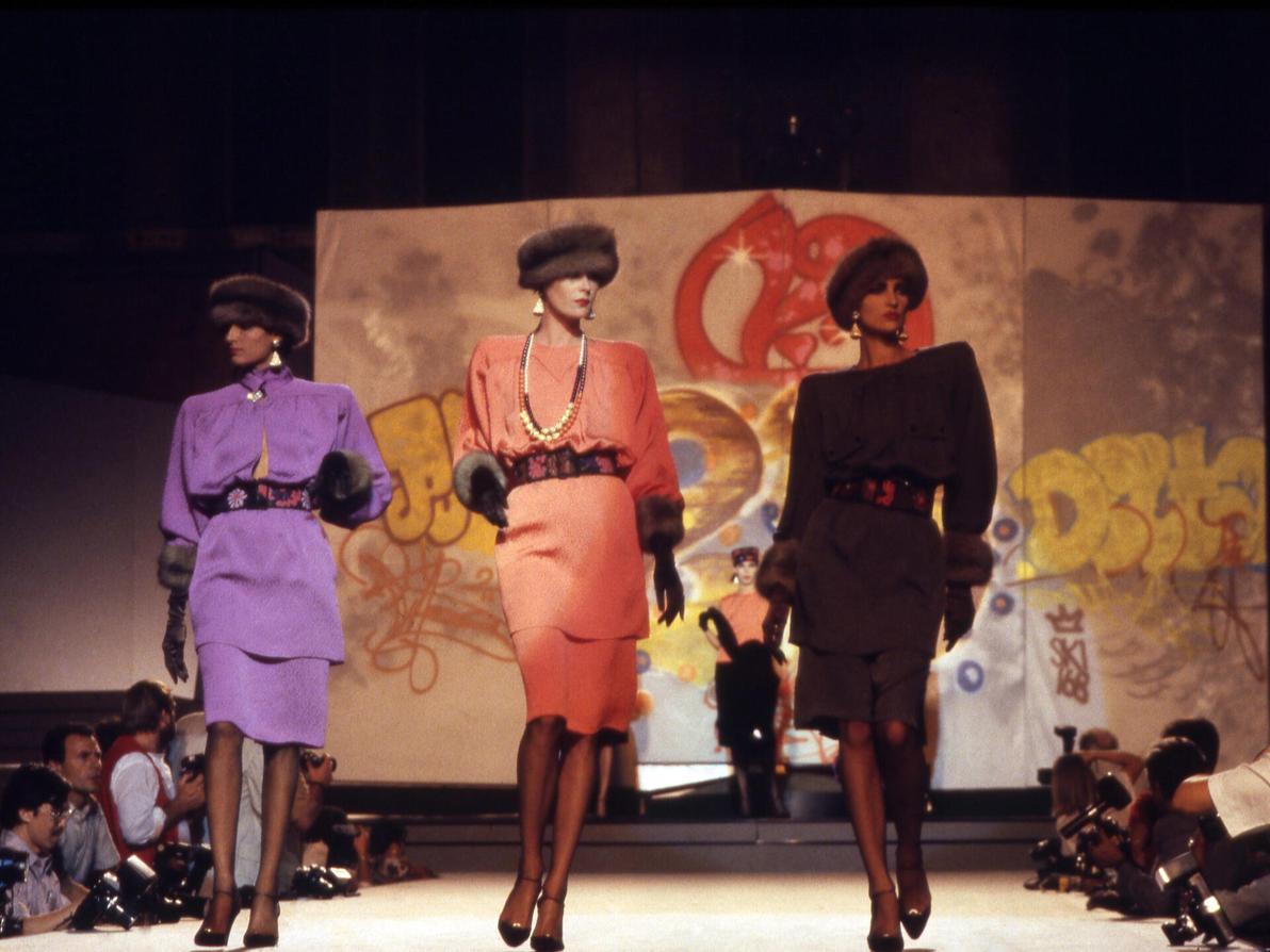 תצוגת סתיו-חורף 1984-85 של ולנטינו