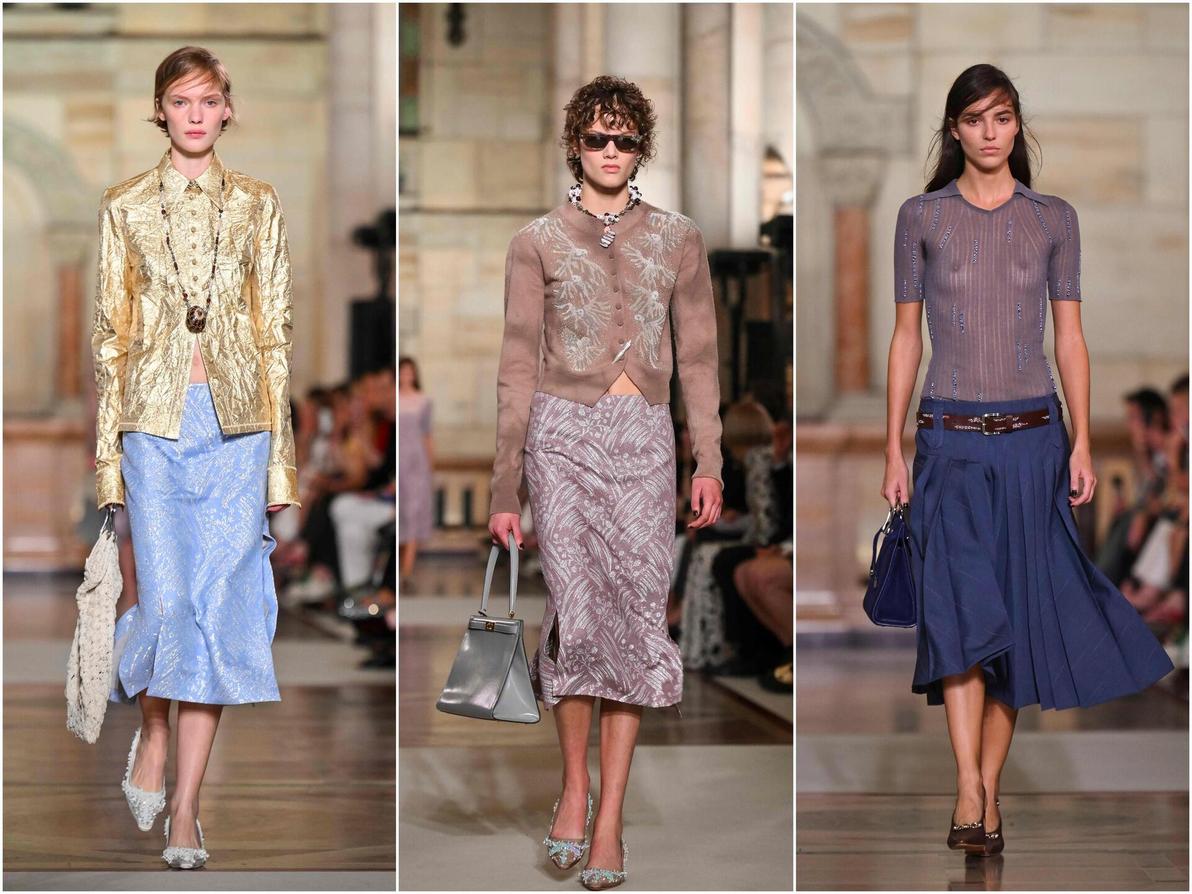 תצוגת אביב-קיץ 2026 של טורי בורץ' בשבוע האופנה בניו יורק