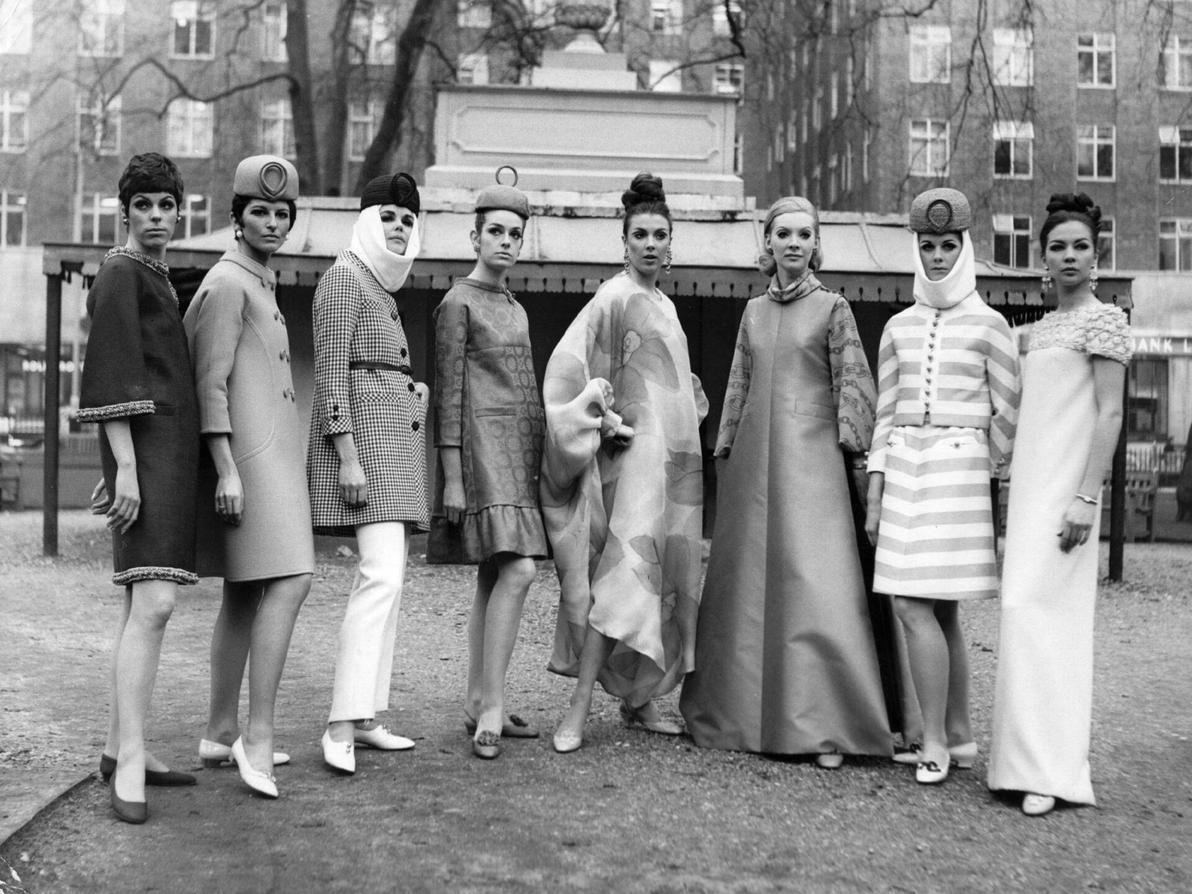 תצוגת אופנה של ולנטינו בלונדון, 1967