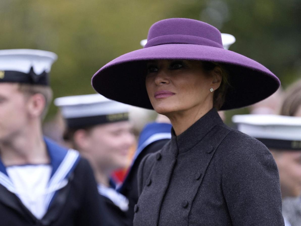 מלניה טראמפ בבריטניה, 2025