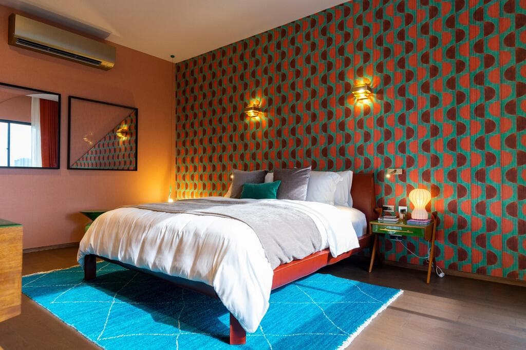 עיצוב אקלקטי וצבעוני