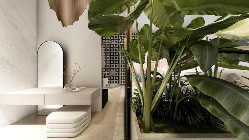 עיצוב מודרני, בהיר ונקי