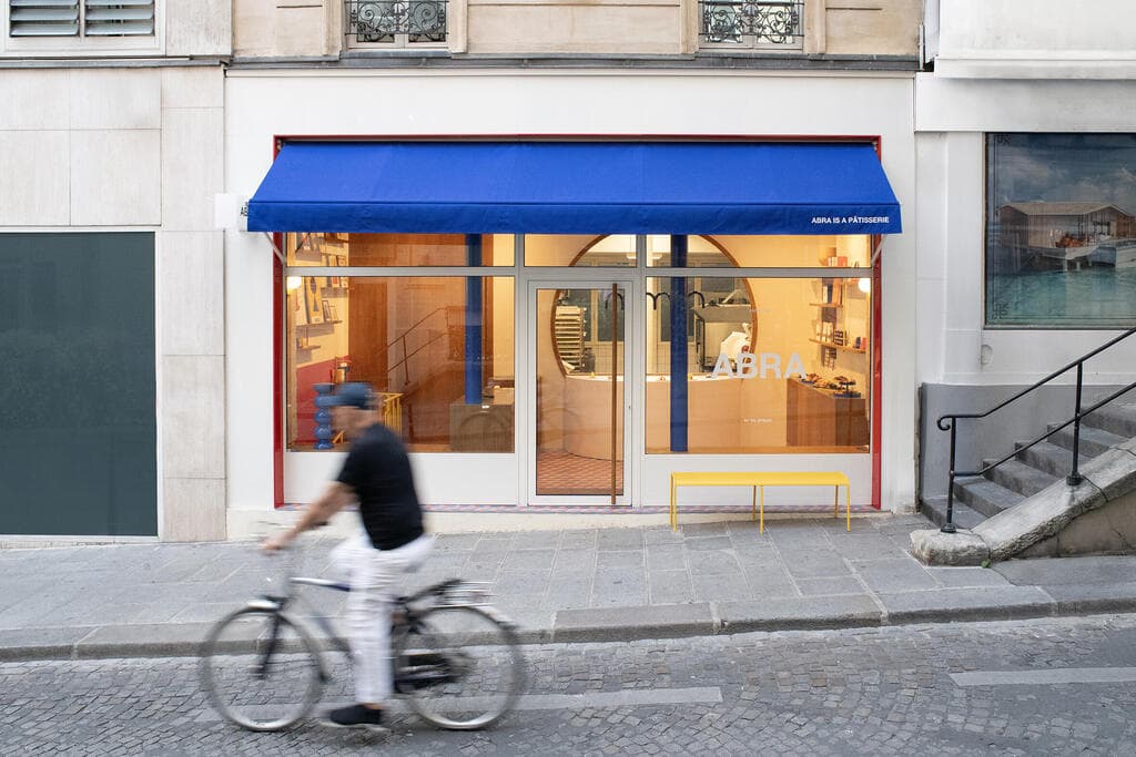 פטיסרי ABRA בפריז, פרויקט של טל שפיגל והמעצב רון פרום