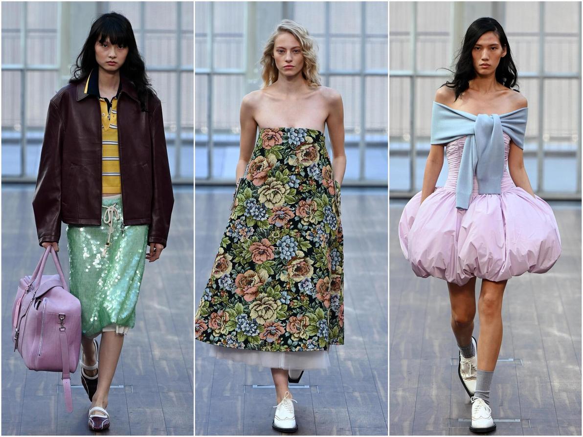 תצוגת אביב-קיץ 2026 של Mithridate בשבוע האופנה בלונדון