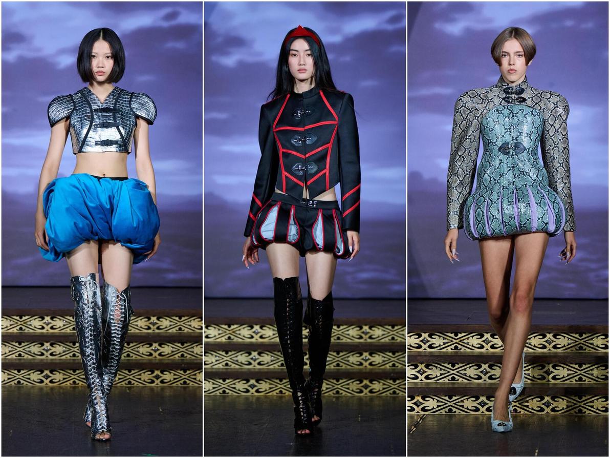 תצוגת אביב-קיץ 2026 של קבוריה בשבוע האופנה בלונדון