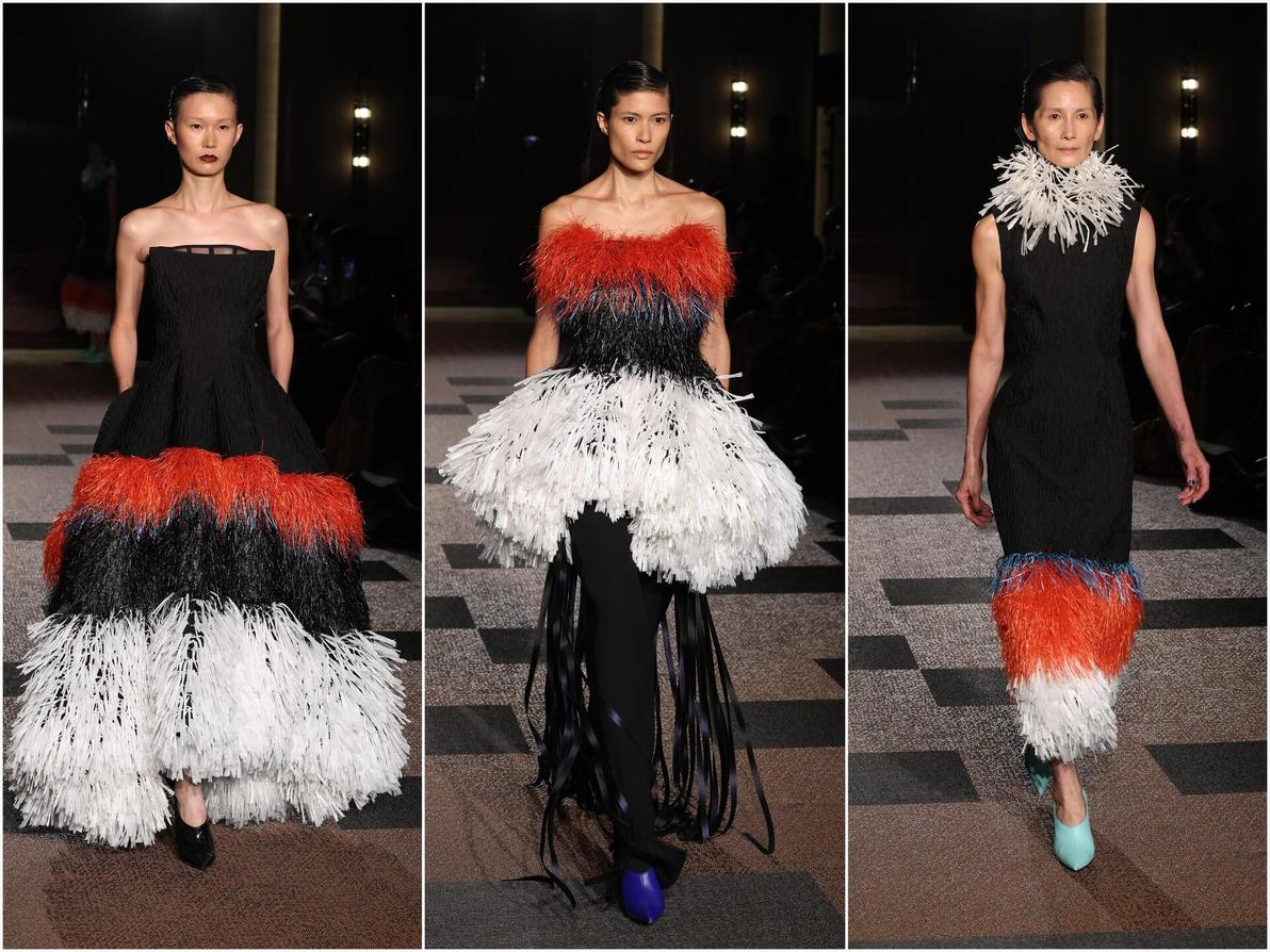 תצוגת אביב-קיץ 2026 של רוקסנדה בשבוע האופנה בלונדון