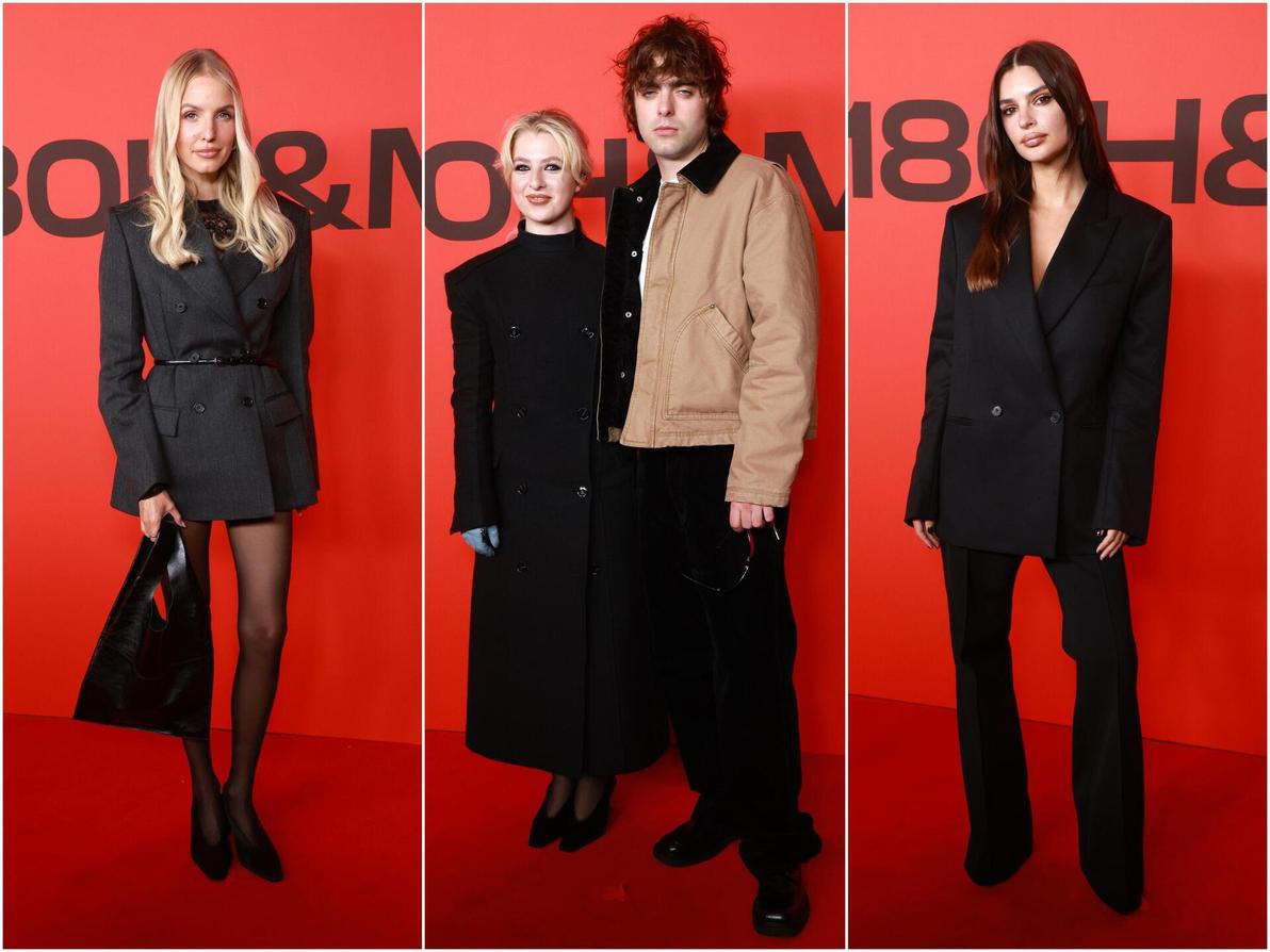 אורחים בתצוגת אביב-קיץ 2026 של H&M בשבוע האופנה בלונדון