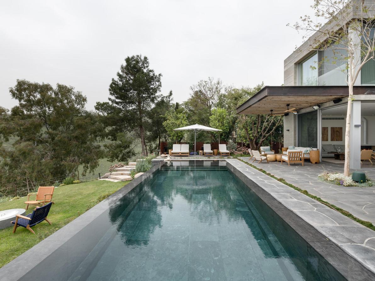 בית פרטי משקיף על הכנרת, עיצוב: אירה שריג