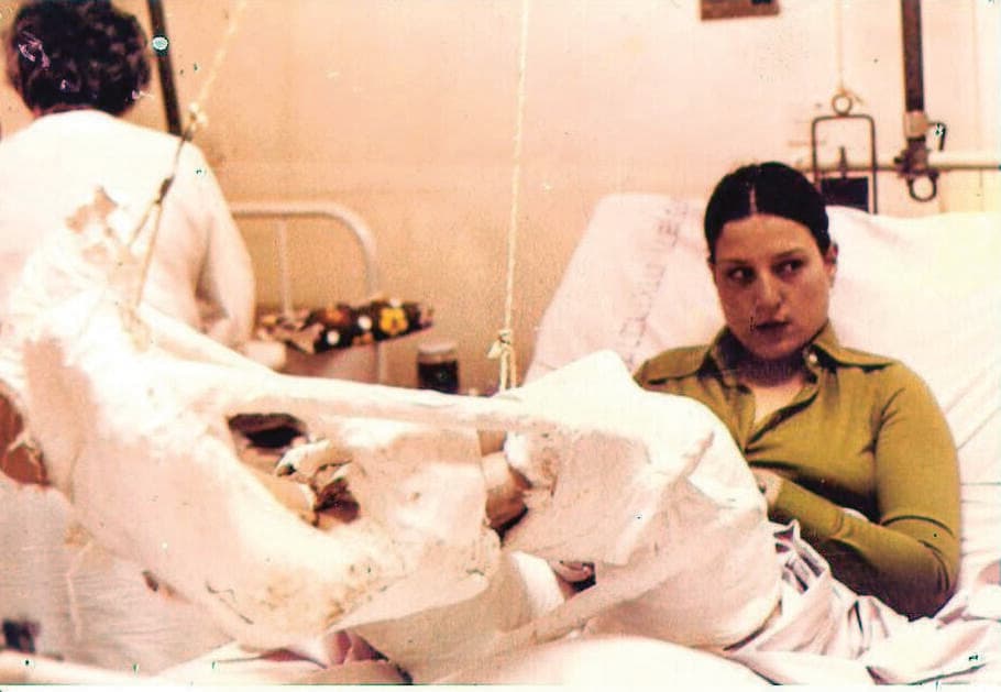 ענת יהלום בבית החולים