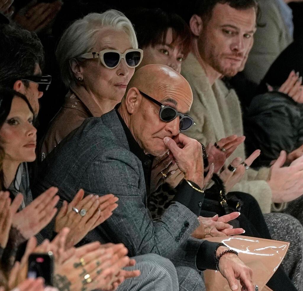 מריל סטריפ וסטנלי טוצ'י בתצוגת אביב-קיץ 2026 של דולצ'ה אנד גבאנה במילאנו