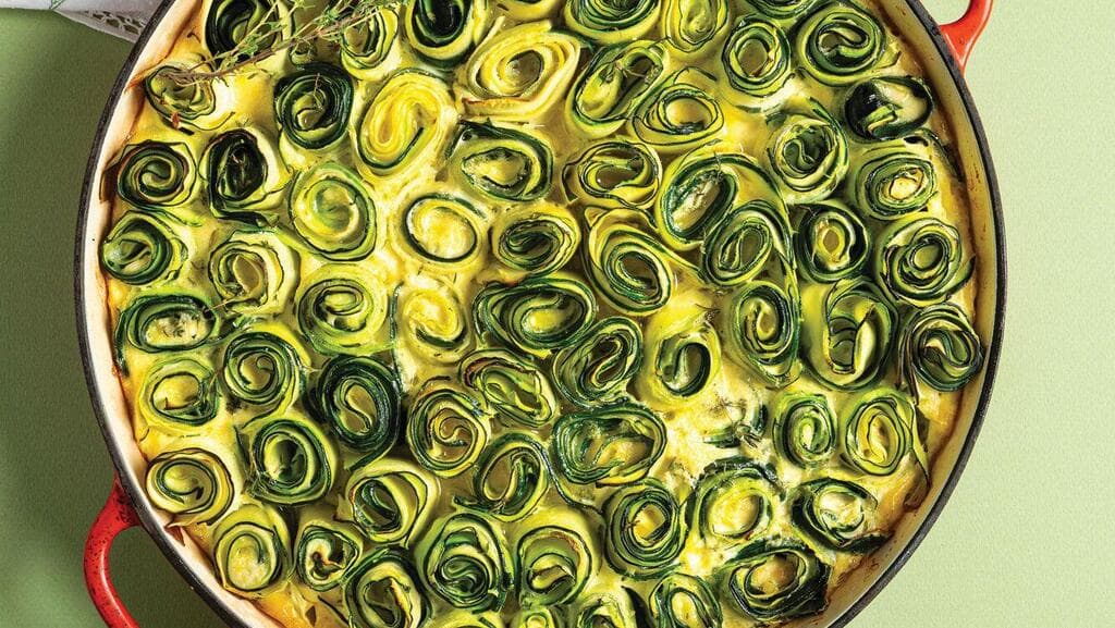 ללא גלוטן: פרחי זוקיני בקרם רויאל