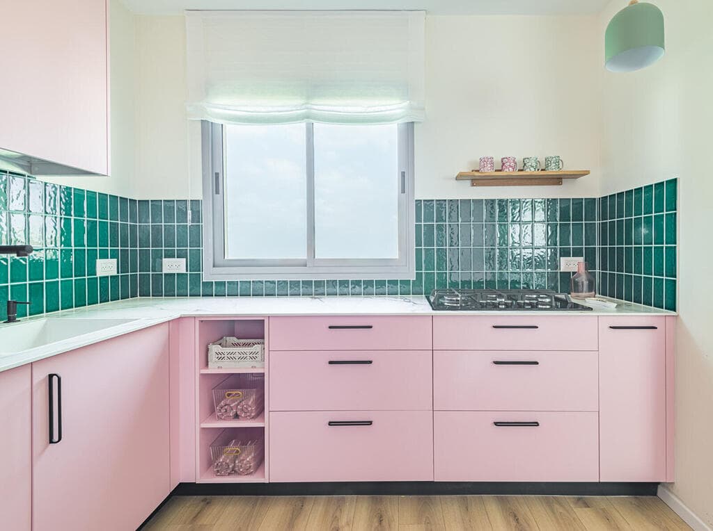 דירה ורודה בכפר סבא, עיצוב: הילה ברונשטיין