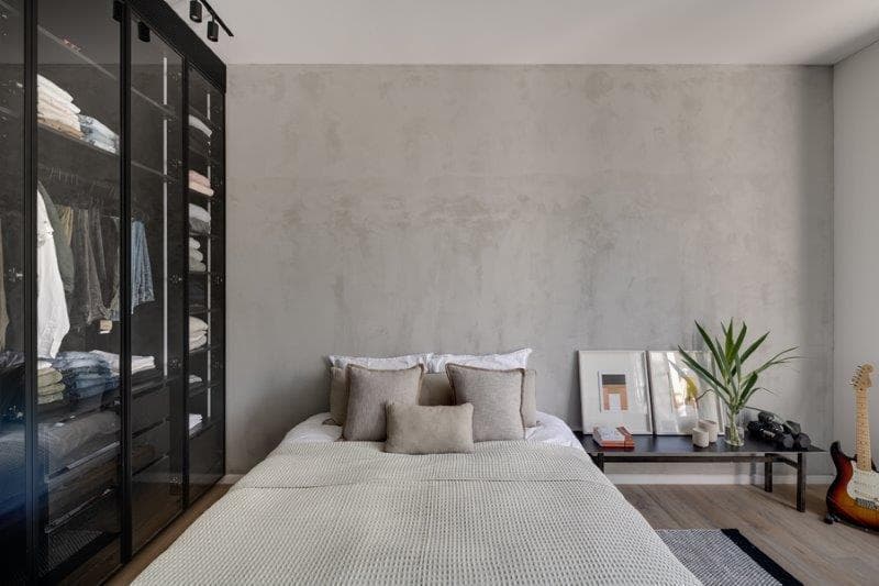 חדר ילדים נוסף (צילום: עודד סמדר) בית במושב במרכז, תכנון: סמט אדריכלים