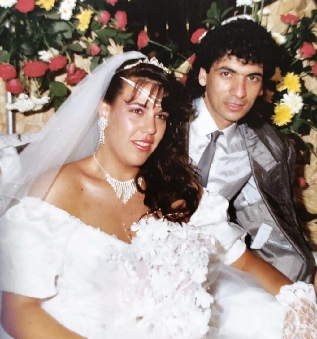 איריס ושמוליק  חלפון בחתונתם