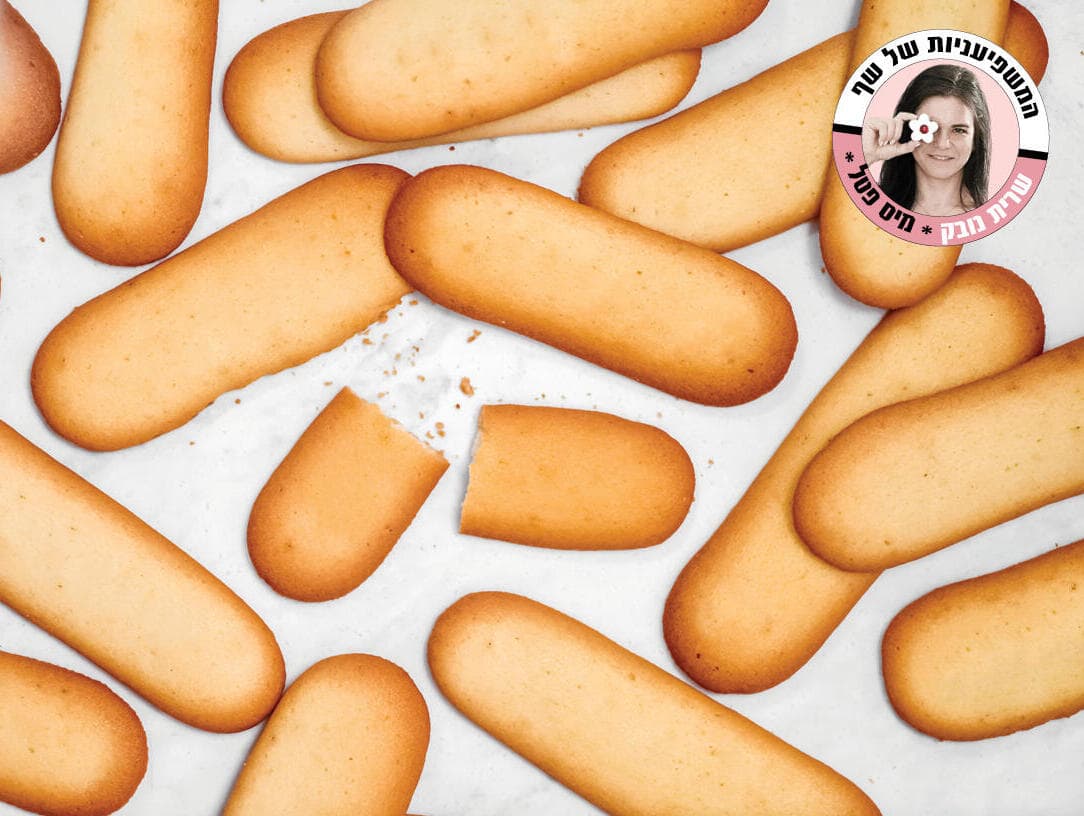 נוסטגליות: עוגיות לשונות חתול (צילום: שרית נובק) נוסטגליות: עוגיות לשונות חתול