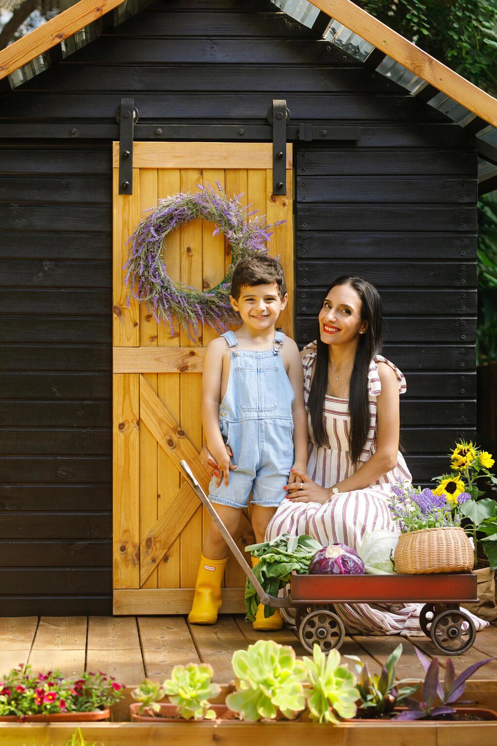 בית העץ שבנתה לבנה תהילה קובה 