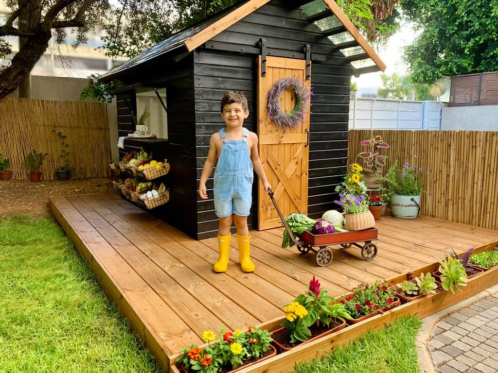 בית העץ שבנתה לבנה תהילה קובה 