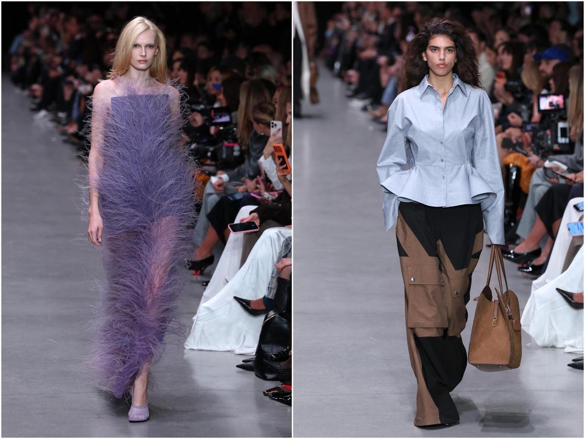 סאן מזרחי ואלכס קונסאני בתצוגת אביב-קיץ 2026 של סטלה מקרטני