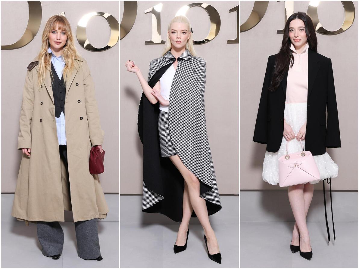 שורה ראשונה בתצוגת אביב-קיץ 2026 של דיור