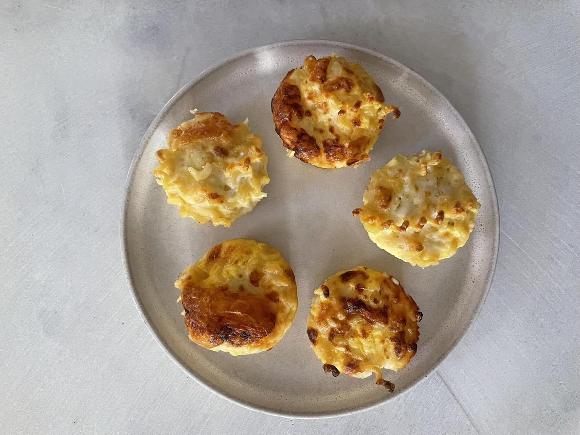 מאפינס פסטה עשירים בחלבון (צילום: דניאל טיאנו בודין) מאפינס פסטה עשירים בחלבון