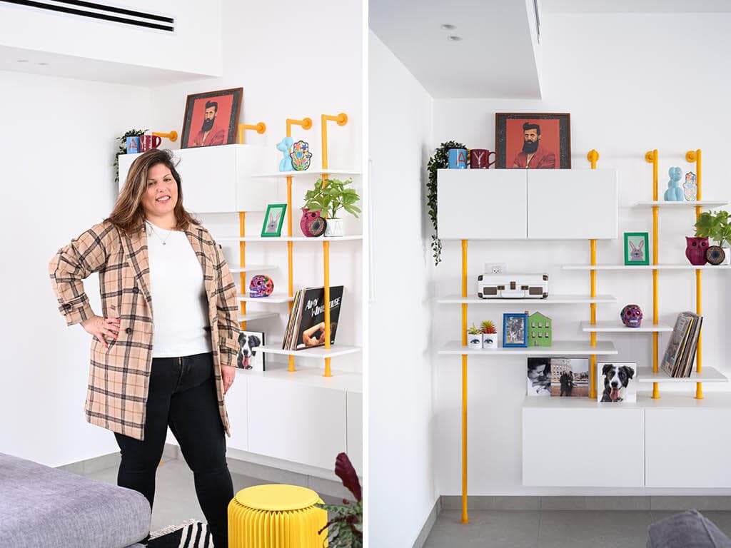 דירה במחיר למשתכן, ראש העין, עיצוב: קרן הורוביץ