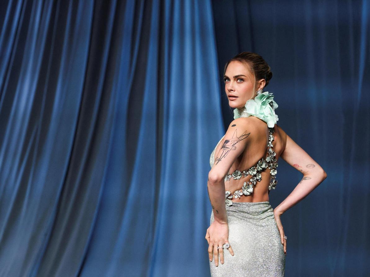 קארה דלווין בערב הגאלה של מוזיאון האקדמיה לקולנוע בלוס אנג'לס, 2025