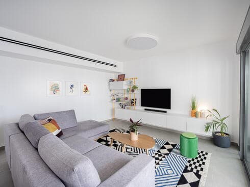 חמישה חדרים בגודל 125 מ"ר ועוד מרפסת של 12 מ"ר לפי תורת הפנג שוואי ומפות אסטרולוגיה