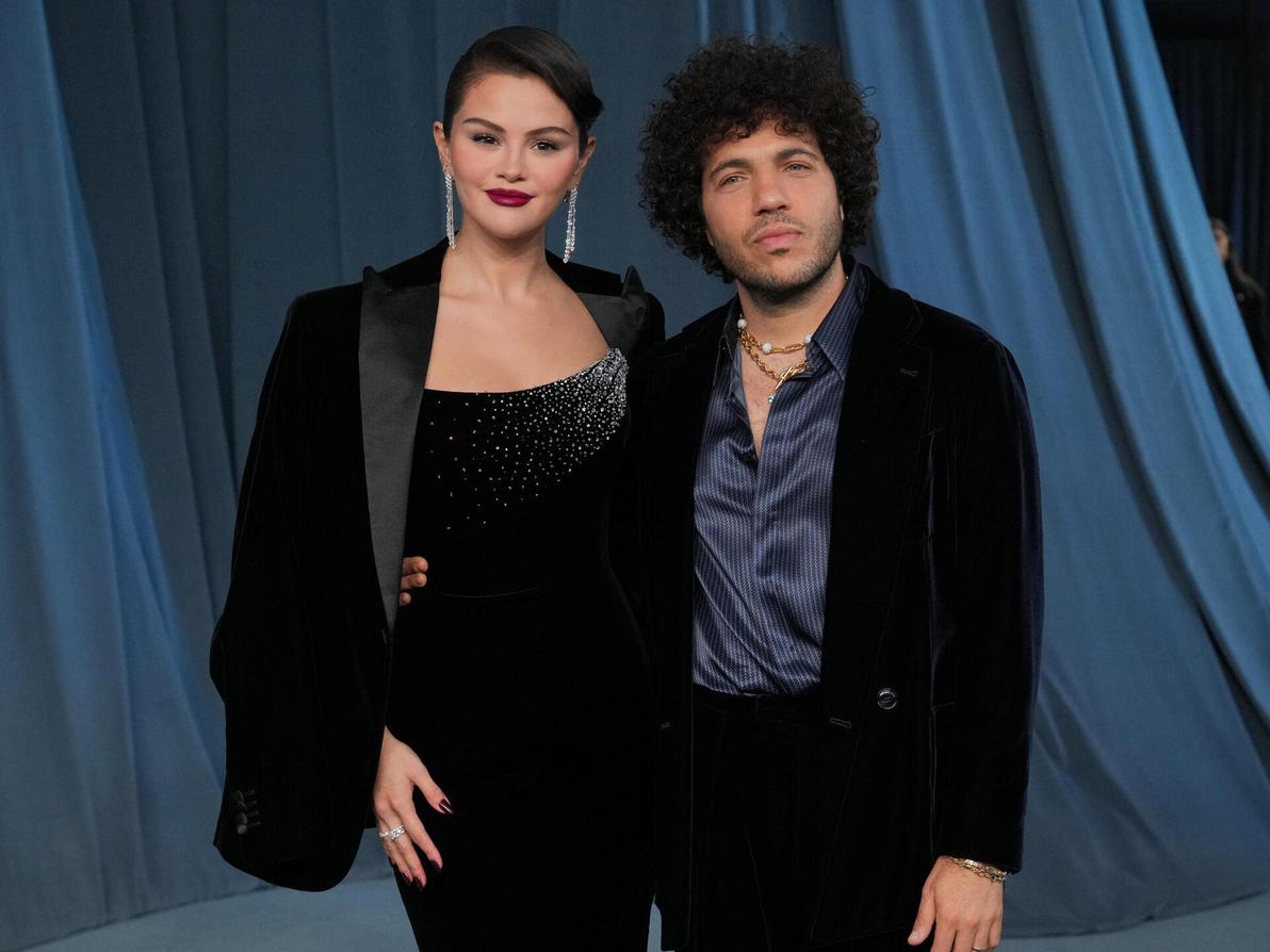 סלינה גומז ובני בלנקו בערב הגאלה של מוזיאון האקדמיה לקולנוע בלוס אנג'לס, 2025