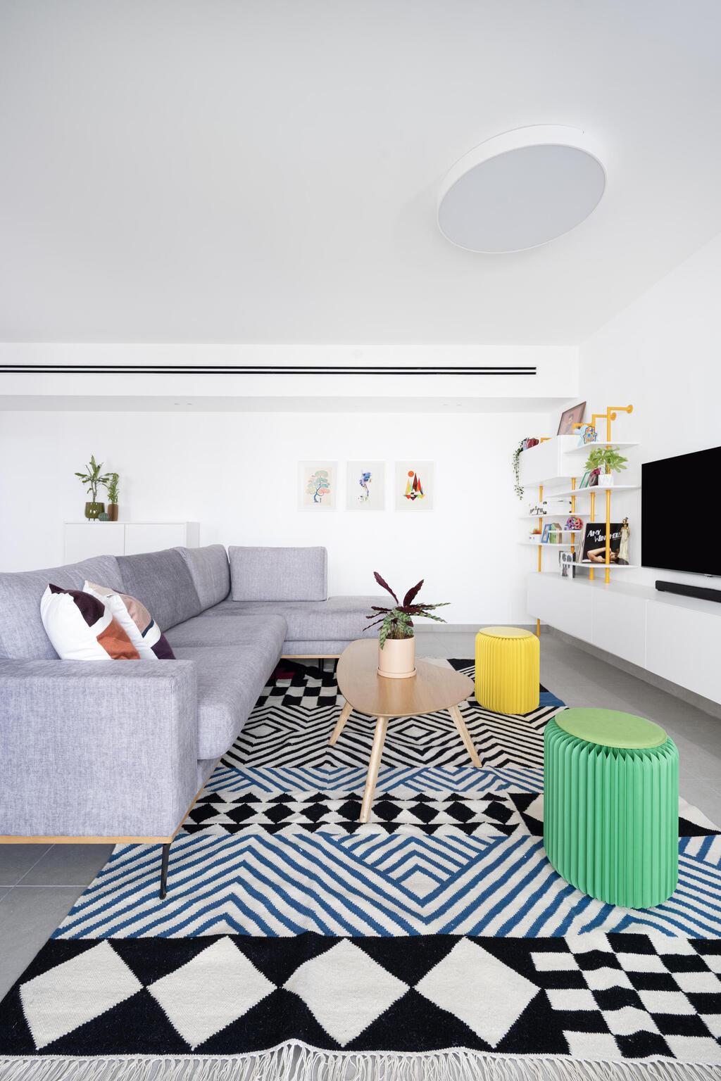 דירה במחיר למשתכן, ראש העין, עיצוב: קרן הורוביץ