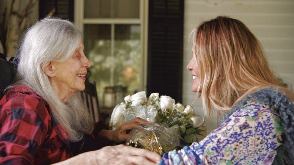 קמפבל עם דוגמנית-העל אל מקפירסון