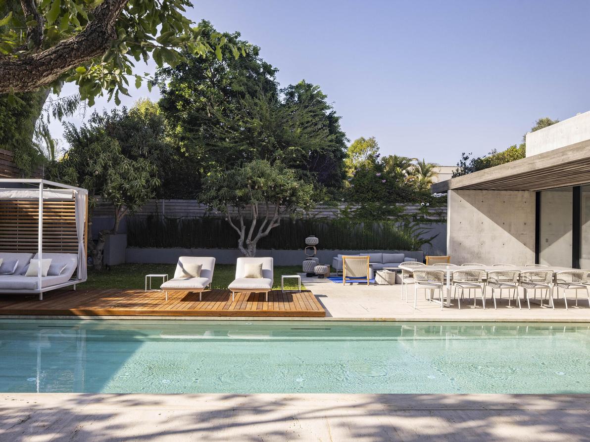 בית פרטי בהרצליה פיתוח - 600 מ"ר על שטח של דונם (צילום: נמרוד לוי) בית פרטי בהרצליה פיתוח, תכנון: עמיר צורף