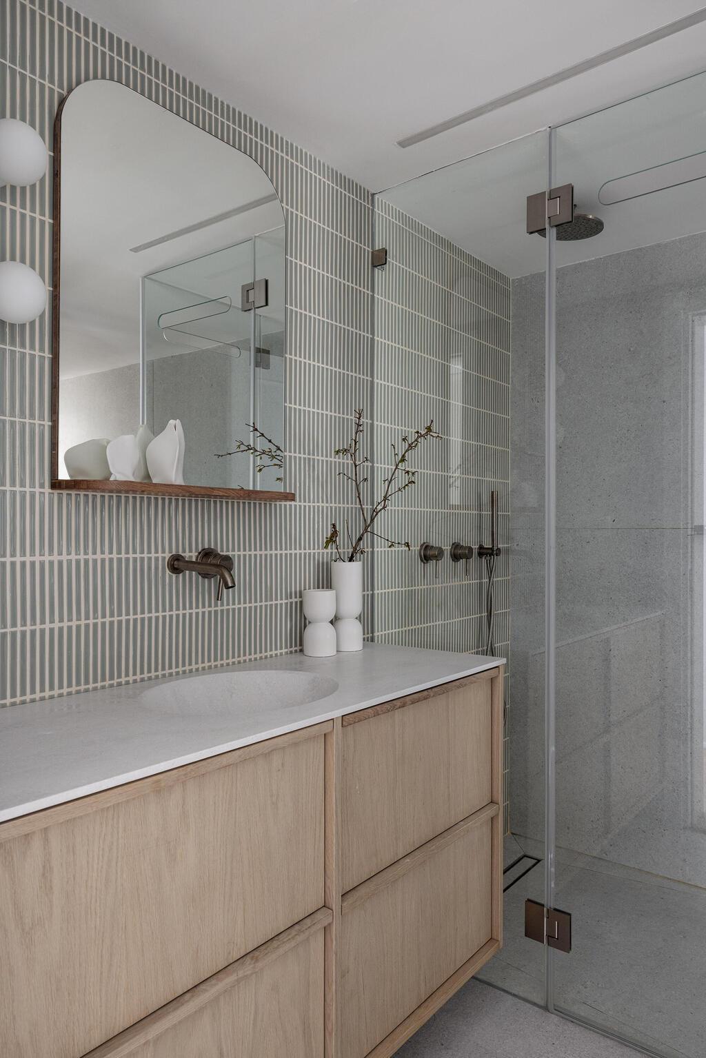 דירת קבלן בבת ים, עיצוב: בר בן ישי, ברבורית